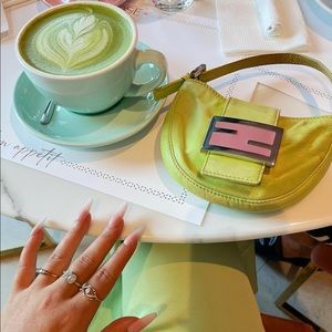 FENDI mini croissant bag